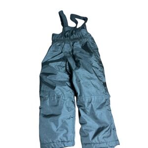 Kids Weatherproof Snow Bib Ski Pants Size 3T Black Insulated Waterproof